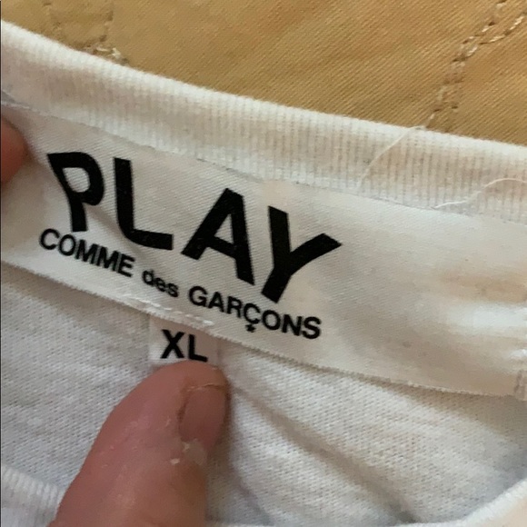 CDG Logo Tee Size XL - Picture 2 of 4